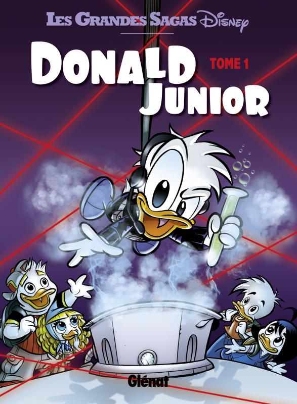  Donald Junior T1, bd chez Glénat de Collectif