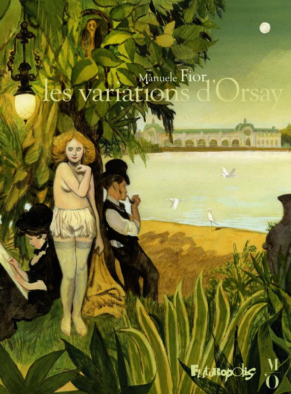 Les Variations d'Orsay, bd chez Futuropolis de Fior