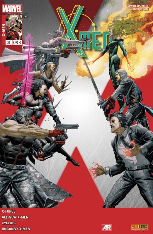  X-Men (revue) – V 4, T27 : Sur le terrain (0), comics chez Panini Comics de Bendis, Layman, Spurrier, Del Mundo, Kim, Garron, Bachalo, D'Alfonso, Fabela, Sotomayor