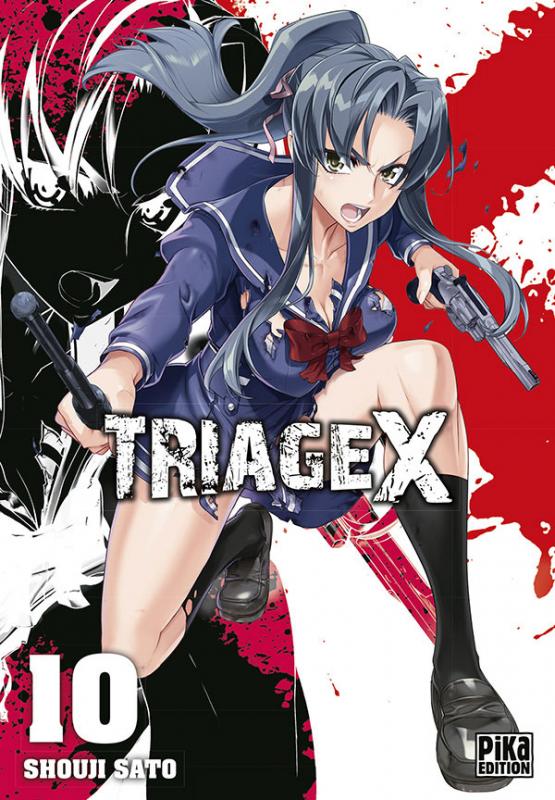  Triage X T10, manga chez Pika de Sato