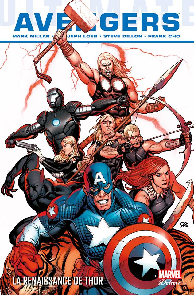 Ultimate Avengers T2 : La renaissance de Thor (0), comics chez Panini Comics de Loeb, Millar, Dillon, Cho, Hollingsworth, Rauch, Anderson, Keith