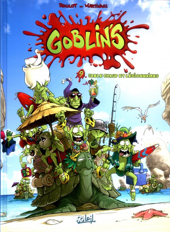  Goblins T9 : Sable chaud et légionnaires (0), bd chez Soleil de Roulot, Martinage, Esteban