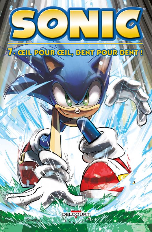  Sonic T7 : Oeil pour œil, dent pour dent ! (0), comics chez Delcourt de Flynn, Butler, Peppers, Herms