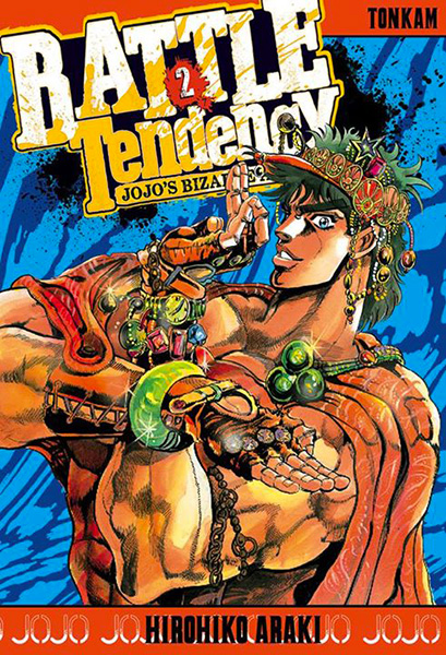  Jojo’s Bizarre Adventure - Battle Tendency T2, manga chez Tonkam de Araki