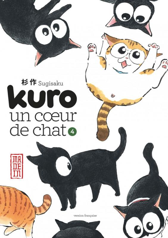  Kuro un coeur de chat T4, manga chez Kana de Sugisaku
