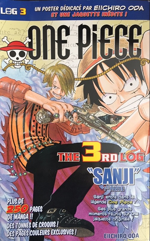  One Piece - Log Books T3 : Sanji - 1ère partie (0), manga chez Hachette de Oda