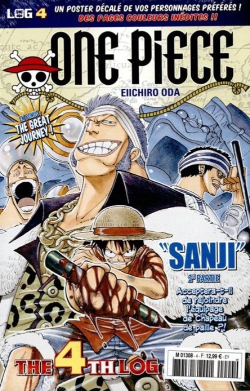  One Piece - Log Books T4 : Sanji - 2e partie (0), manga chez Hachette de Oda
