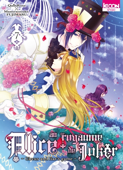  Alice au royaume de joker T7, manga chez Ki-oon de Quinrose, Fujimaru