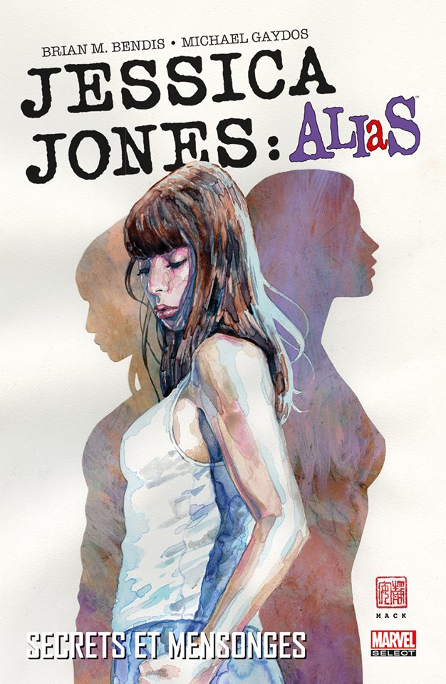  Jessica Jones : Alias T1 : Secrets et mensonges (0), comics chez Panini Comics de Bendis, Bagley, Gaydos, Mack, Sienkiewicz, Hollingsworth