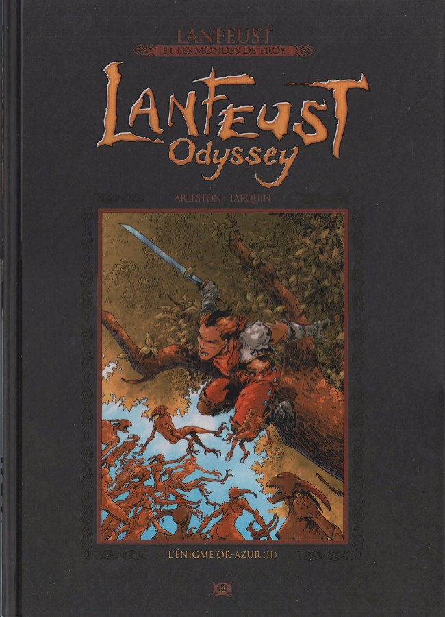  Lanfeust et les mondes de Troy T18 : Lanfeust Odyssey - L'énigme Or-Azur (2) (0), bd chez Hachette de Arleston, Tarquin, Besson