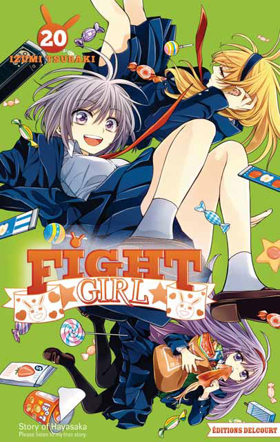  Fight girl T20, manga chez Delcourt de Tsubaki