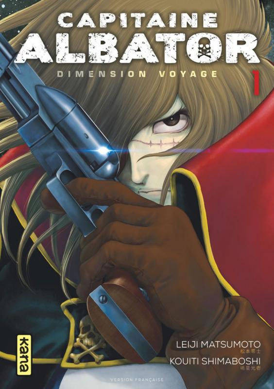  Capitaine Albator Dimension voyage T1, manga chez Kana de Matsumoto, Shimaboshi