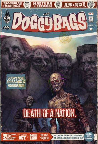  Doggybags T9 : Death of a nation (0), comics chez Ankama de Run, Hasteda, Ducoudray, Auger, Jedebaï, Fabry