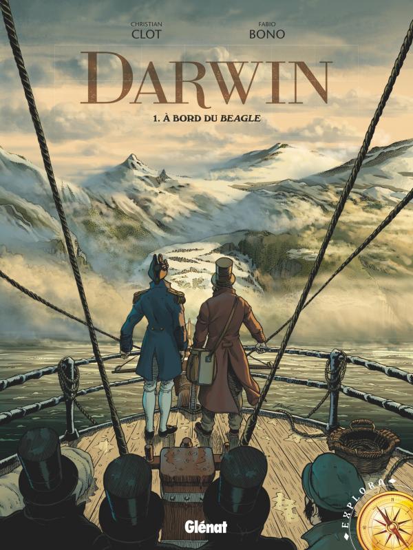  Darwin T1 : À bord du Beagle (0), bd chez Glénat de Clot, Bono, Fogolin