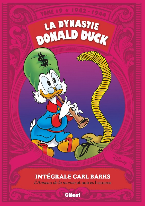 La Dynastie Donald Duck T19 : 1942 / 1944 - L'Anneau de la momie et autres histoires (0), comics chez Glénat de Barks