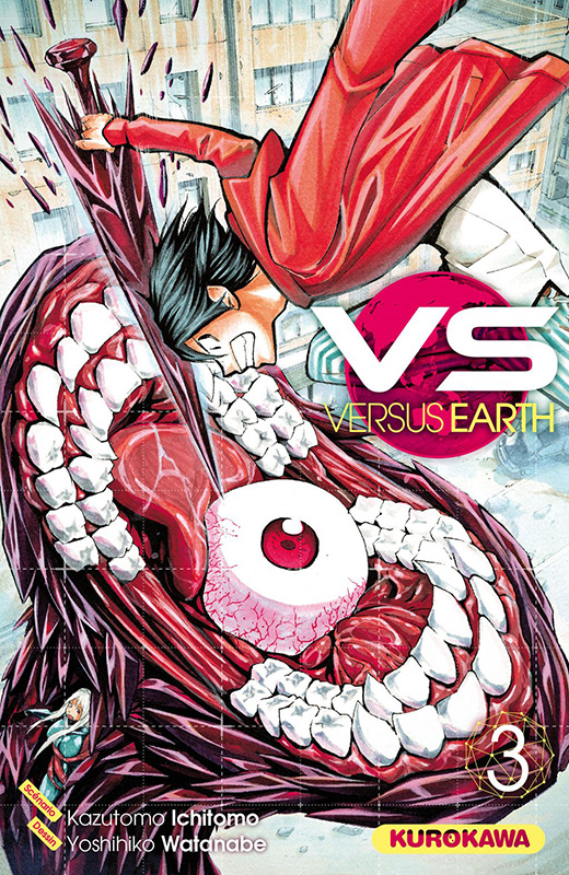  VS Versus Earth T3, manga chez Kurokawa de Ichimoto, Watanabe