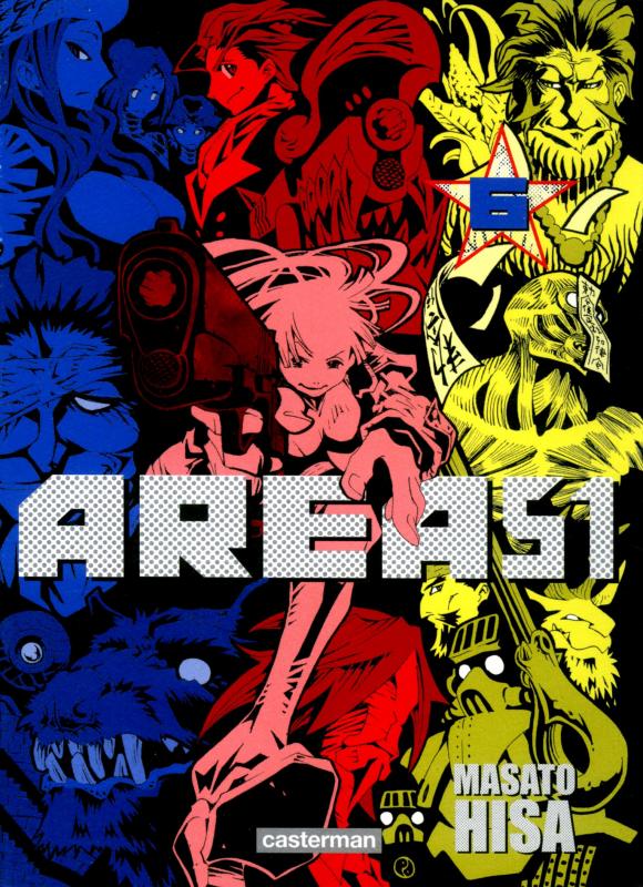  Area 51 T6, manga chez Casterman de Hisa