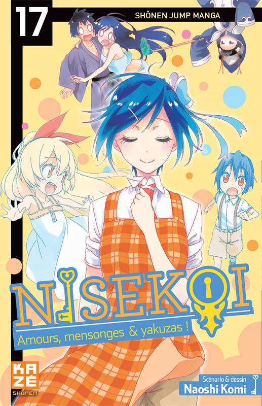  Nisekoi T17, manga chez Kazé manga de Komi