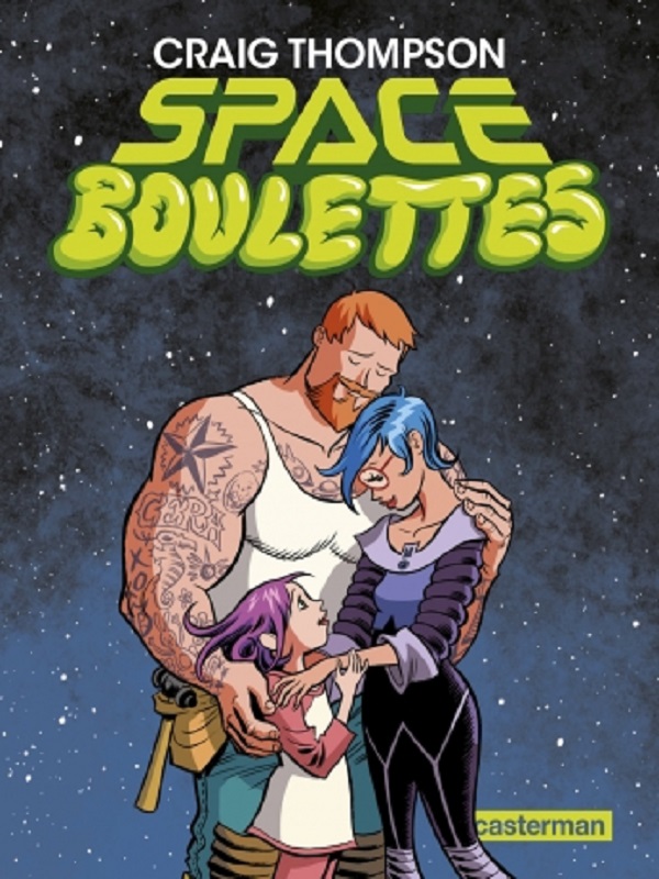 Space boulettes, comics chez Casterman de Thompson, Stewart