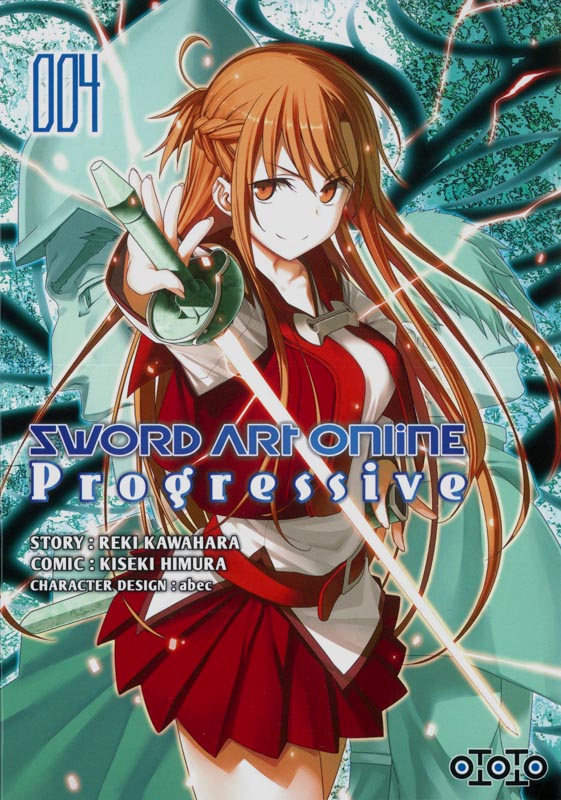  Sword art online - Progressive T4, manga chez Ototo de Kawahara, Himura, Abec