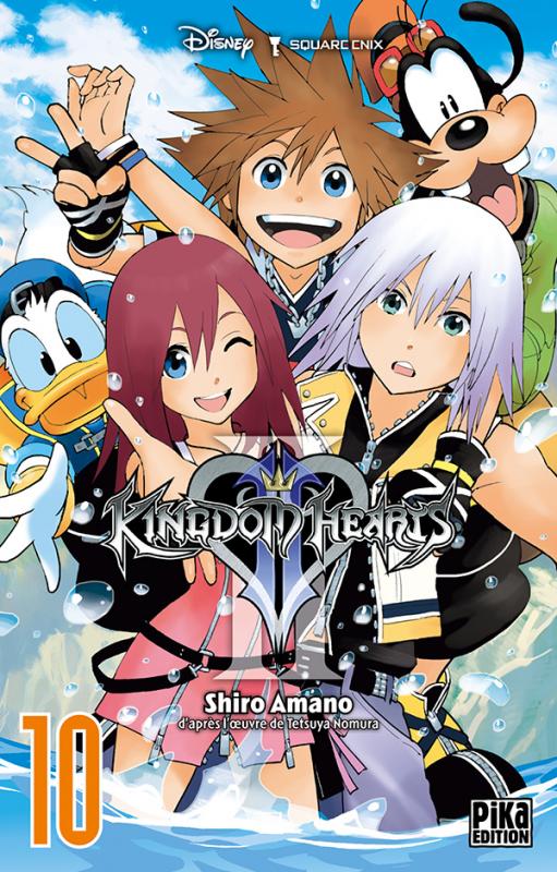  Kingdom hearts II T10, manga chez Pika de Shiro