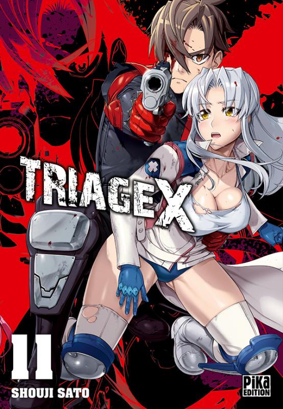  Triage X T11, manga chez Pika de Sato