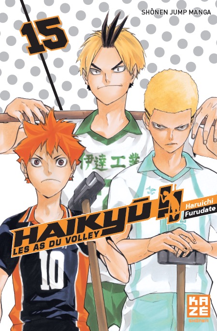  Haikyû, les as du volley T15, manga chez Kazé manga de Furudate