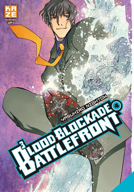  Blood blockade battlefront T4, manga chez Kazé manga de Nightow