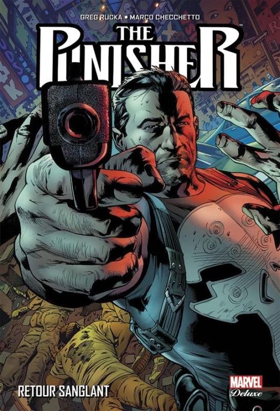 The Punisher (vol.9) T1 : Retour sanglant (0), comics chez Panini Comics de Rucka, Southwork, Lark, Checchetto, Clarke, Colak, Hollingsworth, Gaudiano