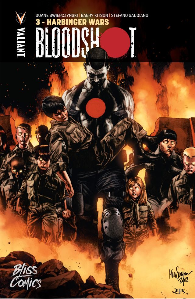  Bloodshot T3 : La guerre des Harbingers (0), comics chez Bliss Comics de Swierczynski, Crain, Kitson, Gaudiano, Reber, Suayan