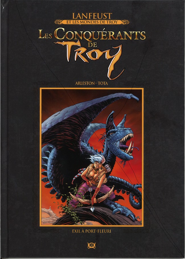 Lanfeust et les mondes de Troy T31 : Les conquérants de Troy - Exil à Port-Fleuri (0), bd chez Hachette de Arleston, Tota, Lamirand