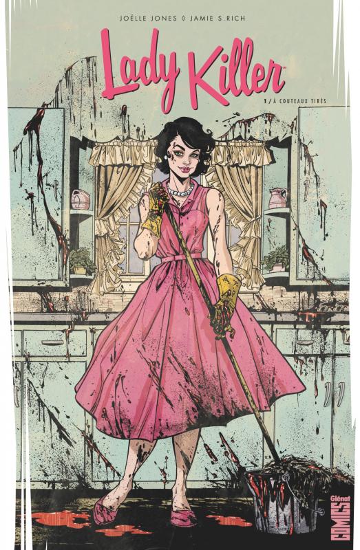  Lady Killer T1 : À couteaux tirés (0), comics chez Glénat de Jones, Rich, Allred