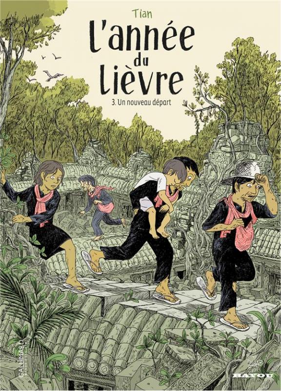 L'Année du lièvre T3 : Un nouveau départ (0), bd chez Gallimard de Tian