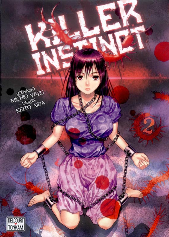  Killer instinct T2, manga chez Tonkam de Yazu, Aida