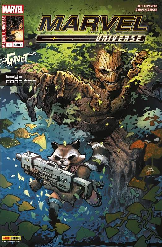  Marvel Universe T2 : Groot (0), comics chez Panini Comics de Loveness, Kesinger, Gandini, Stegman