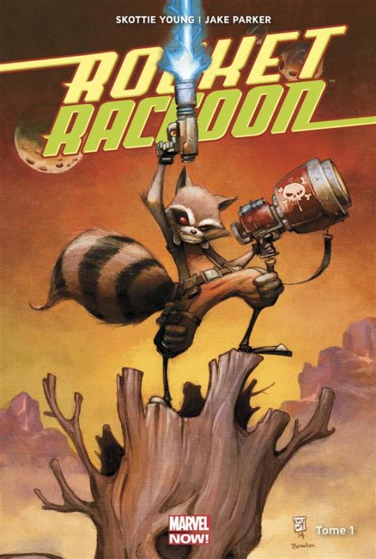  Rocket Raccoon T1 : Il était un Groot... (0), comics chez Panini Comics de Young, Parker, Beaulieu