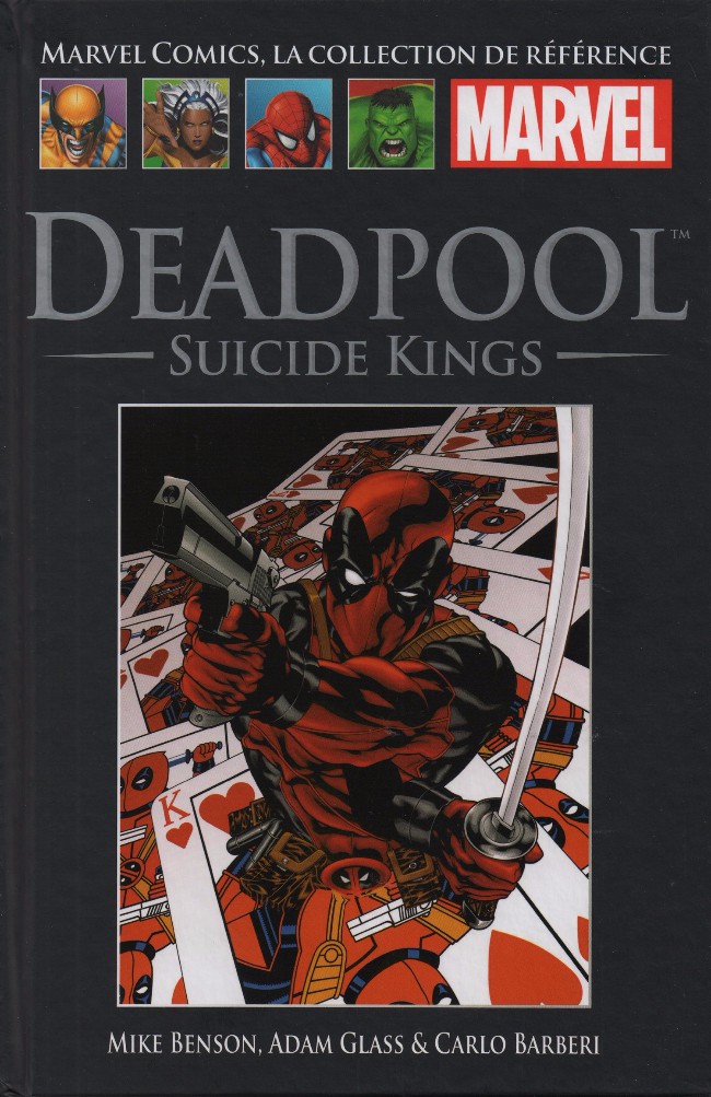  Marvel Comics, la collection de référence T57 : Deadpool - Suicide Kings (0), comics chez Hachette de Benson, Glass, Barberi, Gracia, Mckone