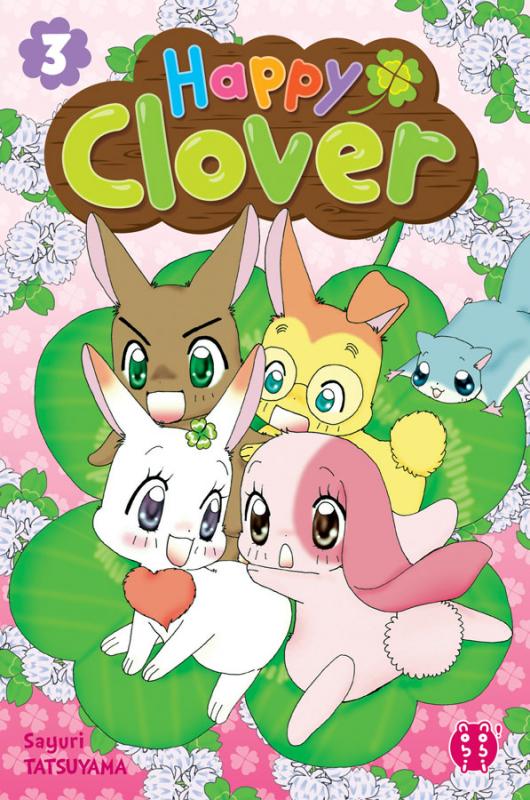  Happy clover T3, manga chez Nobi Nobi! de Tatsuyama