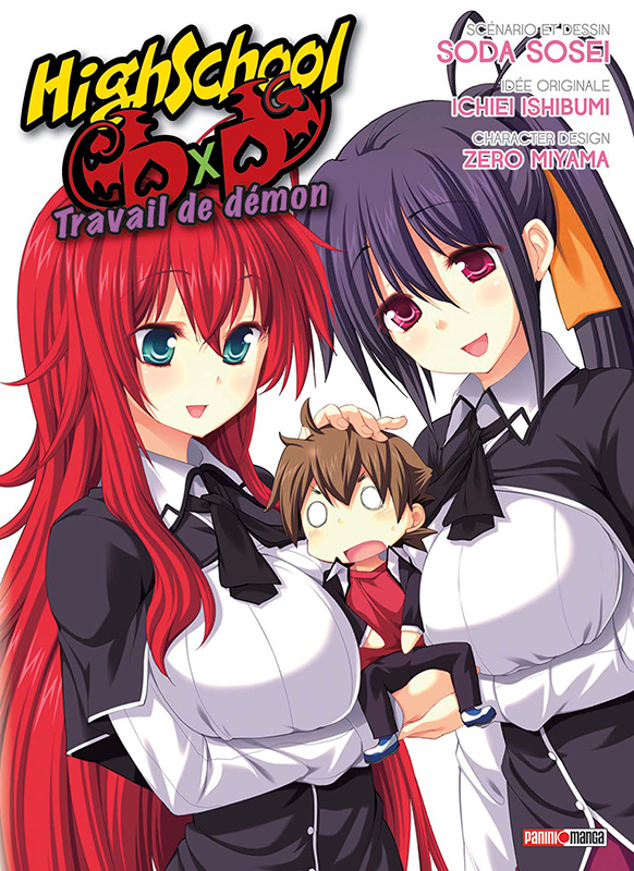 High school DxD Spin-off : Travail de démon (0), manga chez Panini Comics de Ishibumi , Sosei, Miyama