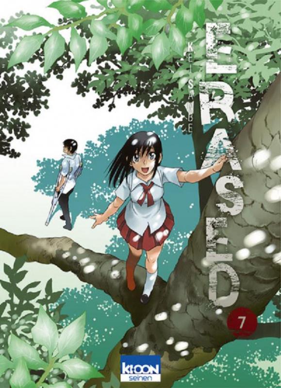  Erased T7, manga chez Ki-oon de Sanbe