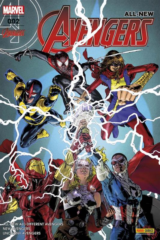  All-New Avengers (revue) T2 : Union imparfaite (0), comics chez Panini Comics de Waid, Ewing, Duggan, Stegman, Sandoval, Kubert, Almara, Oback, Isanove, Jimenez