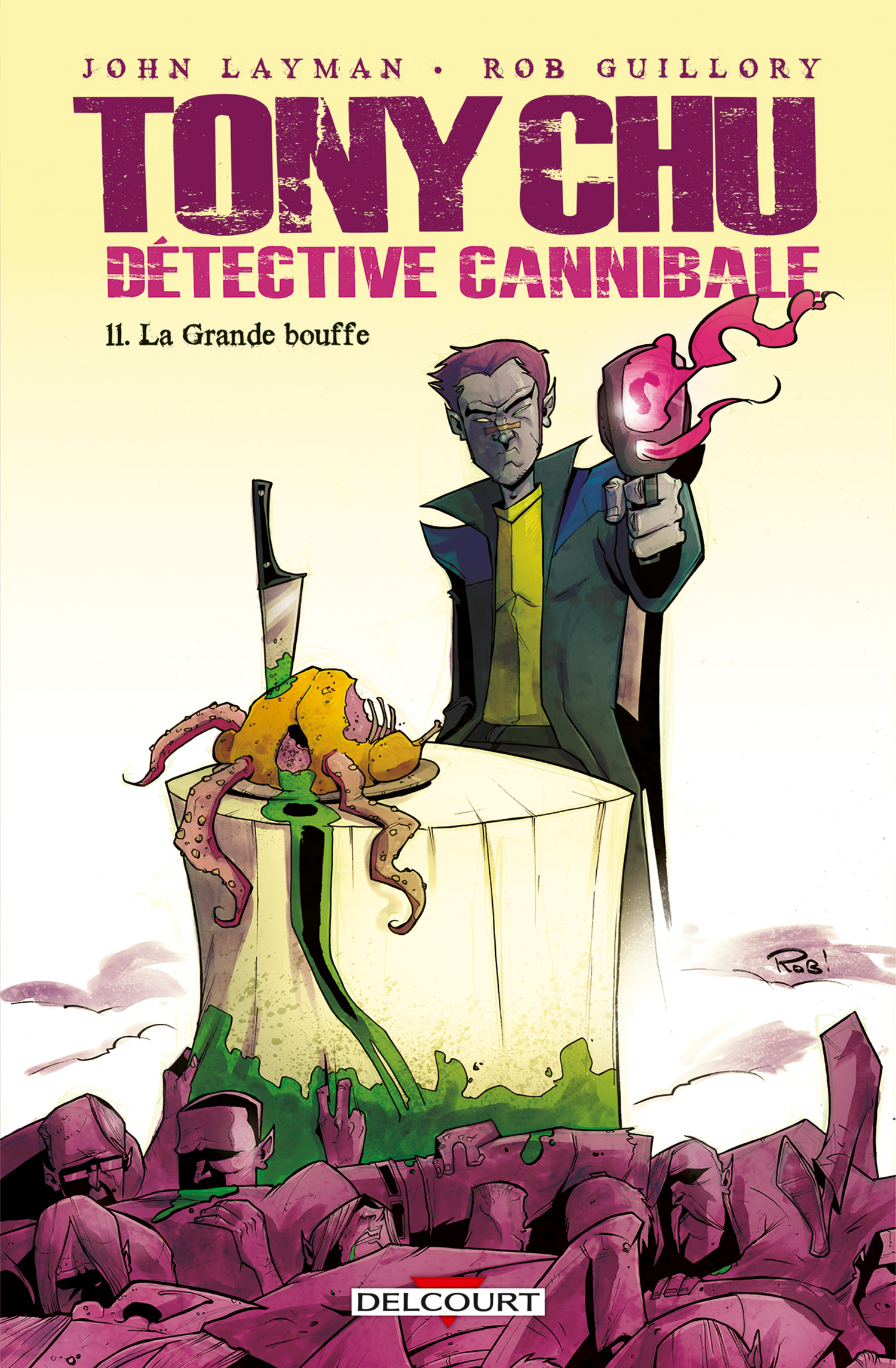  Tony Chu, détective cannibale T11 : La grande bouffe (0), comics chez Delcourt de Layman, Guillory