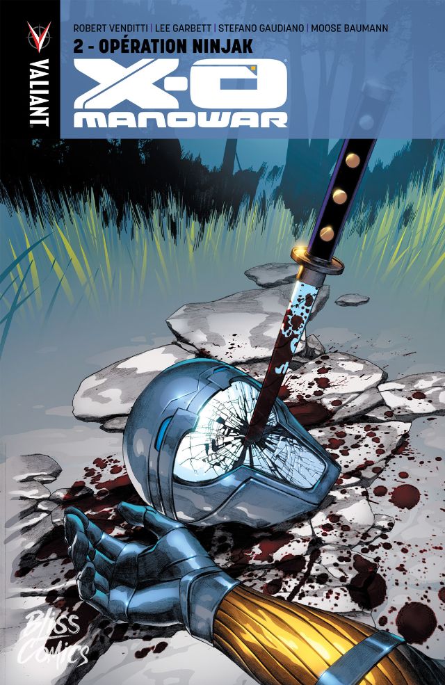  X-O Manowar (2012) T2 : Opération Ninjak (0), comics chez Bliss Comics de Venditti, Gaudiano, Garbett, Baumann