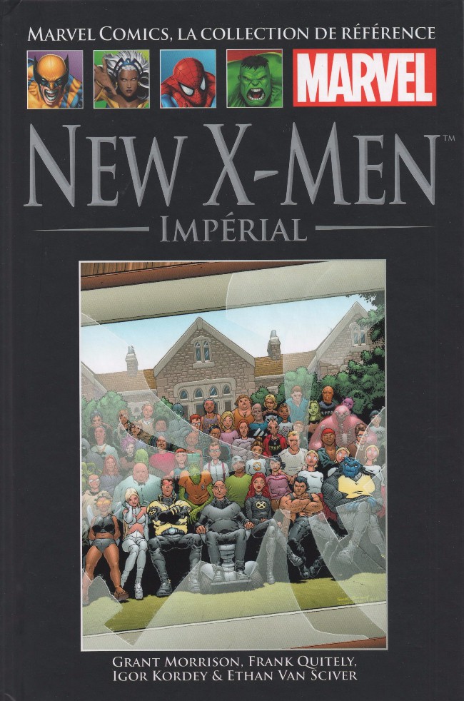  Marvel Comics, la collection de référence T26 : New X-Men - Impérial (0), comics chez Hachette de Morrison, Quitely, Kordey, Van sciver, Hi-fi colour, Haberlin