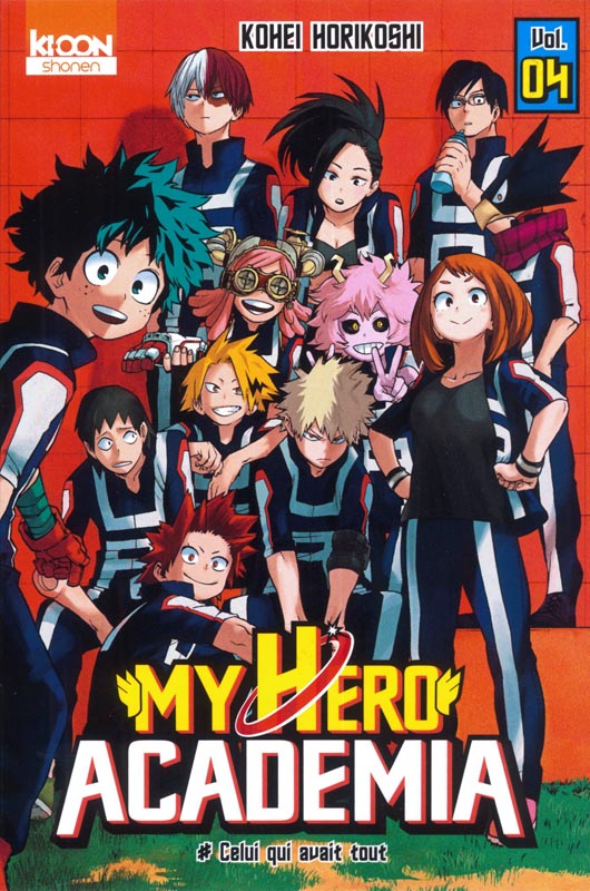 My Hero Academia T4 : Celui qui avait tout (0), manga chez Ki-oon de Horikoshi