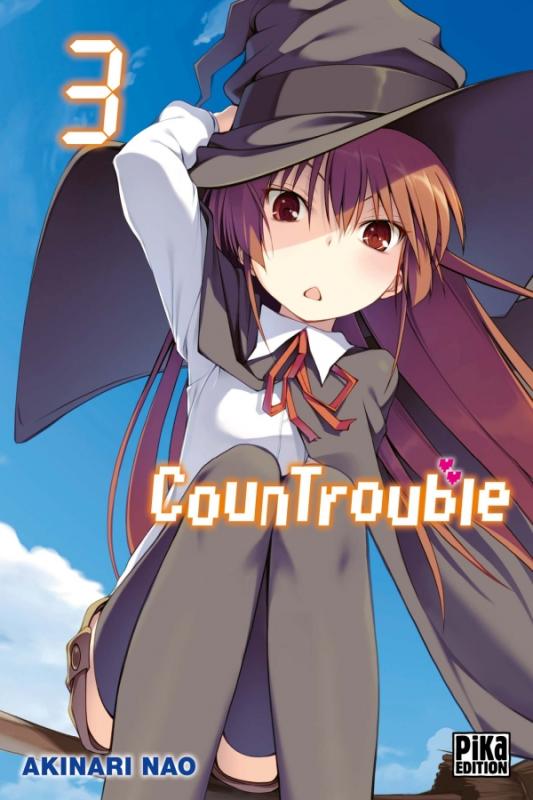  CounTrouble  T3, manga chez Pika de Nao