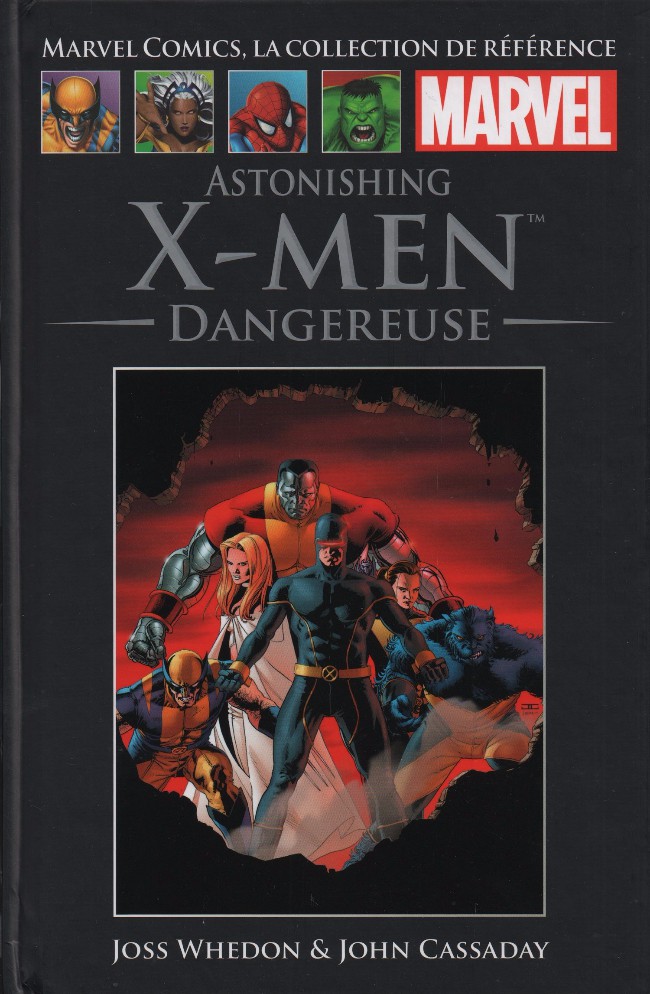  Marvel Comics, la collection de référence T45 : Astonishing X-Men - Dangereuse (0), comics chez Hachette de Whedon, Cassaday, Martin