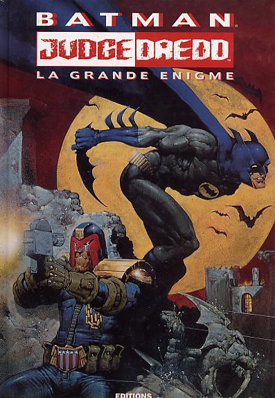  Batman - Judge Dredd T2 : La grande énigme (0), comics chez Editions USA de Grant, Wagner, Power, Critchlow