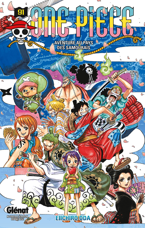  One Piece T91, manga chez Glénat de Oda