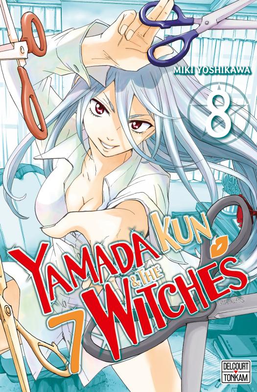  Yamada kun & the 7 witches T8, manga chez Delcourt de Yoshikawa